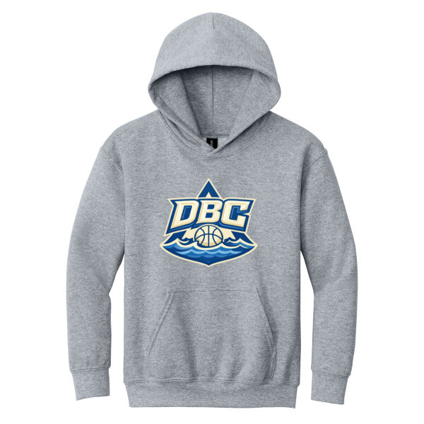 Delta Basketball Youth Heavy Blend Hooded Sweatshirt Thumbnail